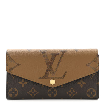 Louis Vuitton Reverse Monogram Giant Sarah Wallet 1 of 6