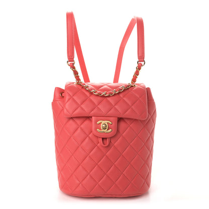 Chanel Lambskin Quilted Mini Urban Spirit Backpack Pink 1 of 9