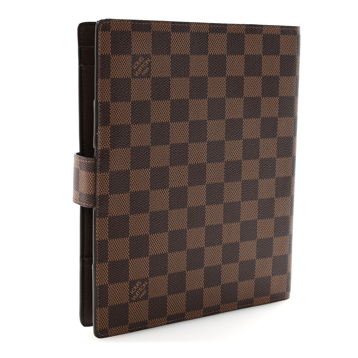 Damier Ebene Large Ring Agenda Cover