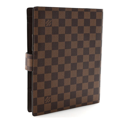 Louis Vuitton Damier Ebene Large Ring Agenda Cover 3 of 7