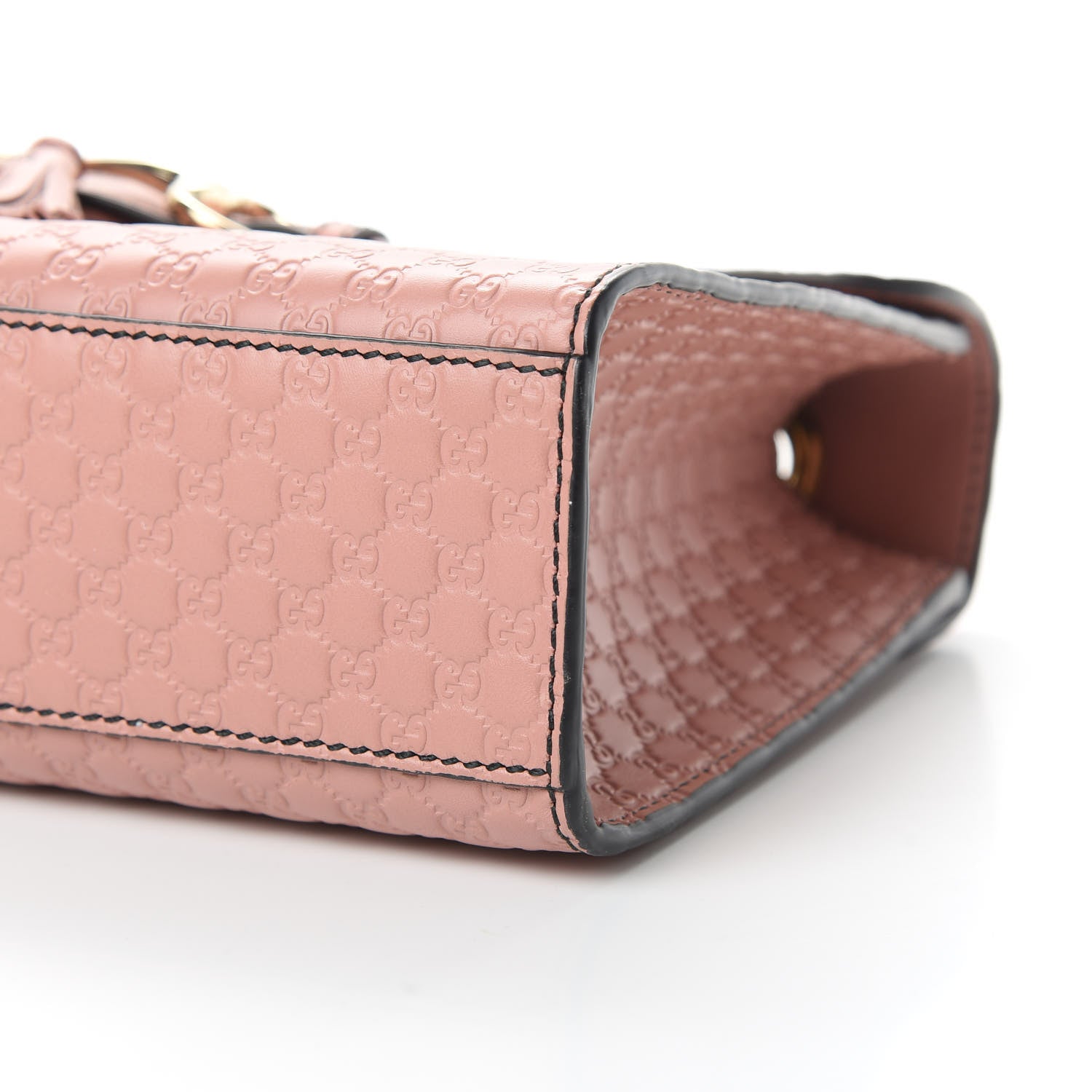Gucci Microguccissima Medium Emily Chain Shoulder Bag Soft Pink 10 of 11