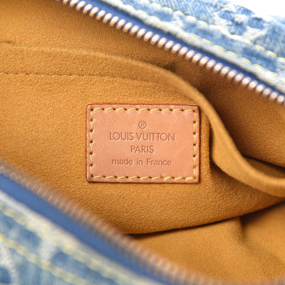 Louis Vuitton Monogram Denim Baggy PM Blue 6 of 11
