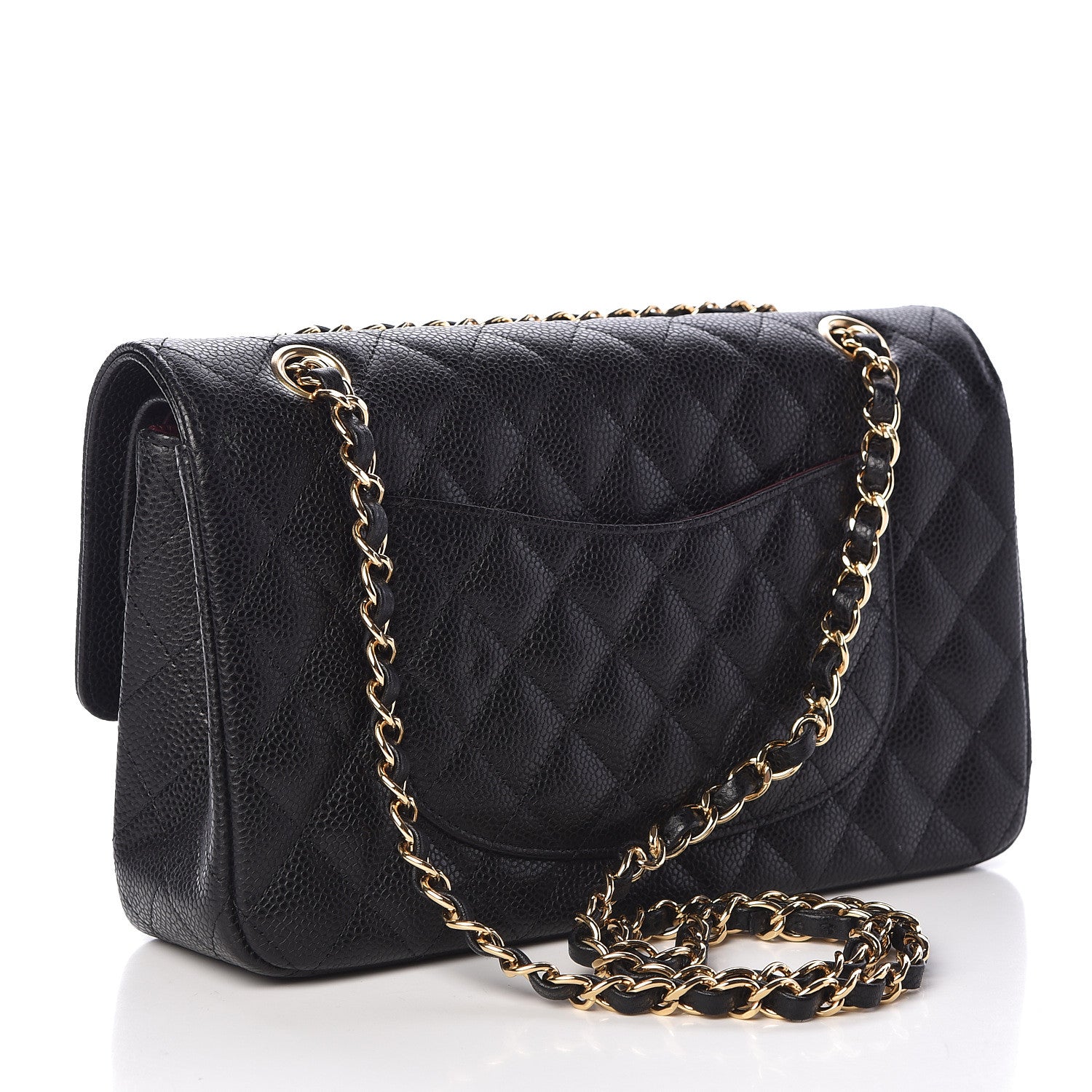 Chanel Caviar Quilted Medium Double Flap Black 3 of 11