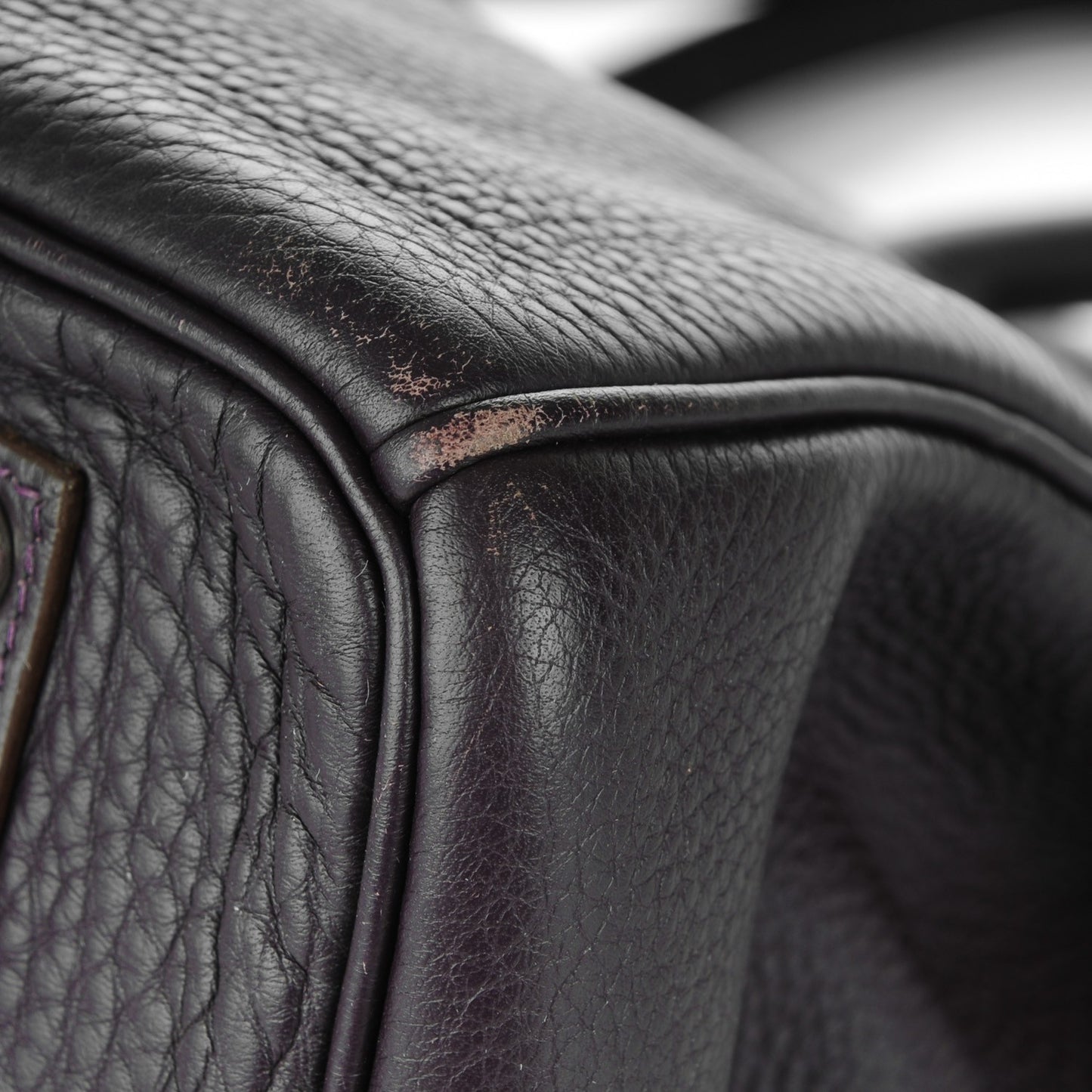 Togo Birkin 35 Raisin