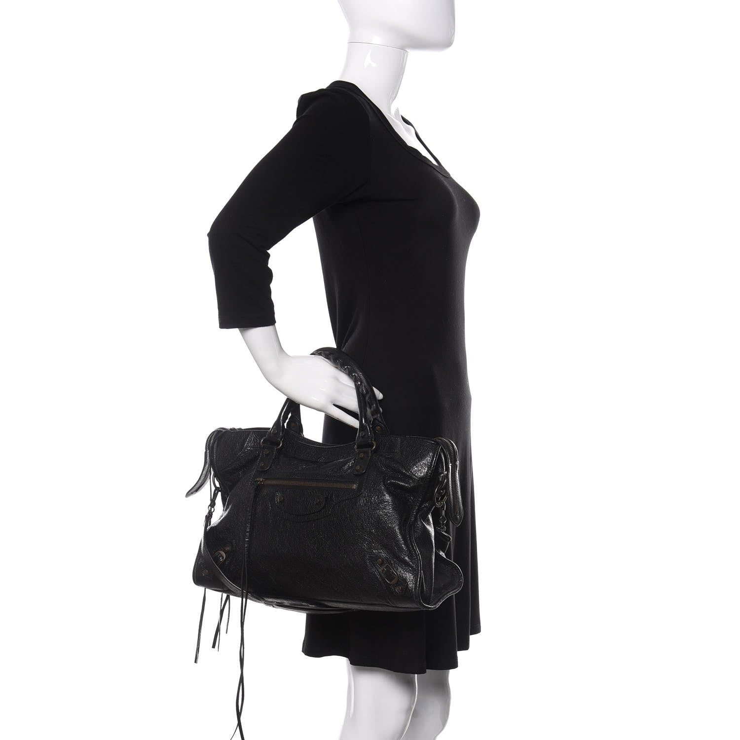 Balenciaga Agneau Classic Hardware City Black 2 of 10