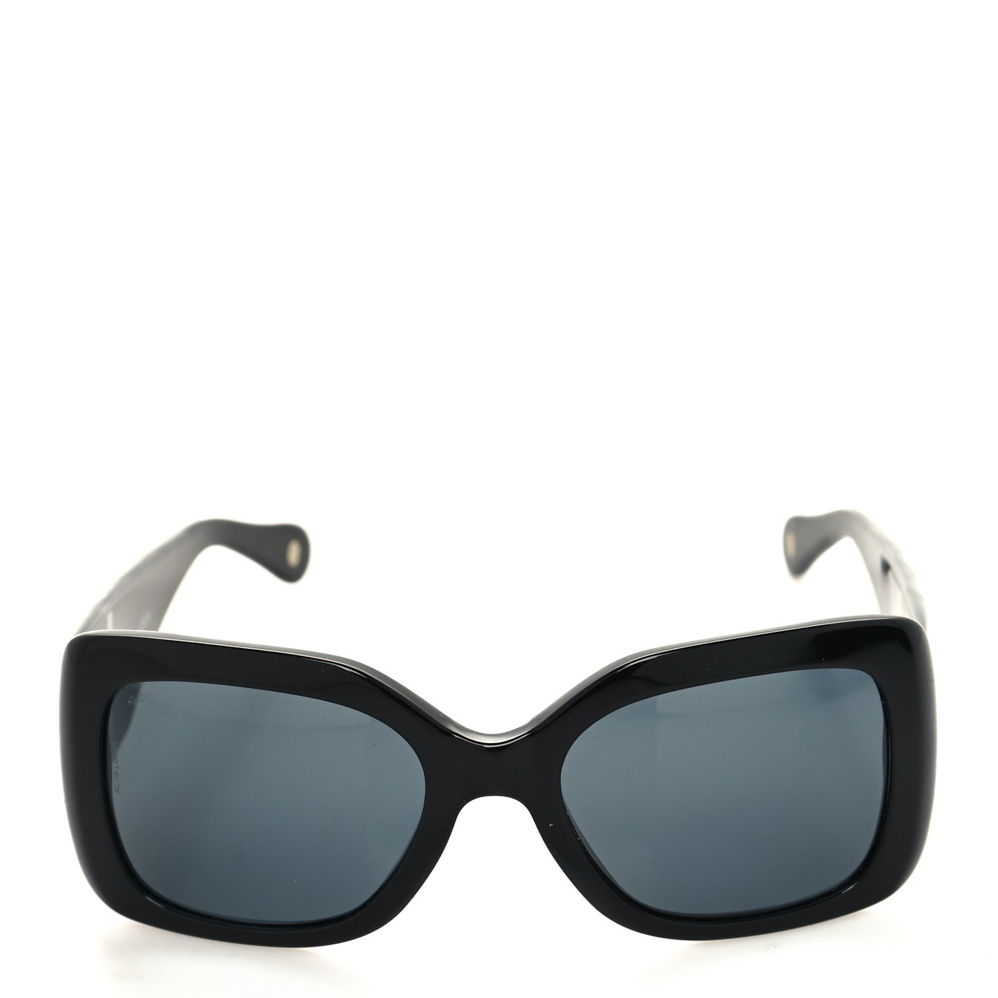Acetate Quilted Sunglasses 5019 Black