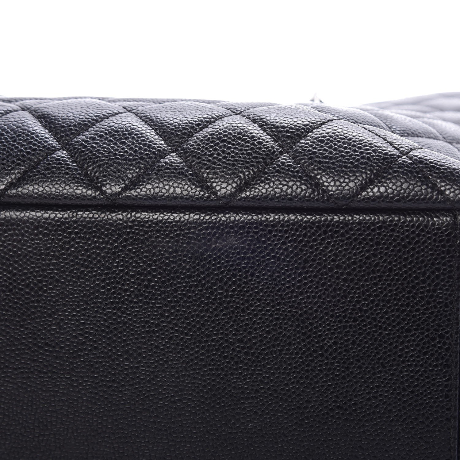 Chanel Caviar Quilted Grand Shopping Tote GST Black 8 of 12