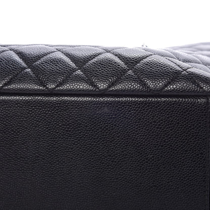 Chanel Caviar Quilted Grand Shopping Tote GST Black 8 of 12