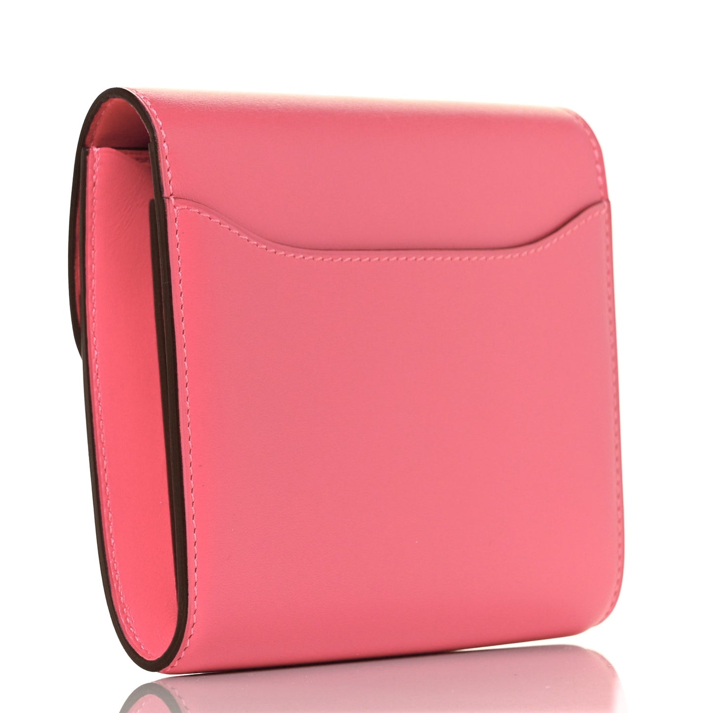 Tadelakt Constance Short Wallet Rose Lipstick