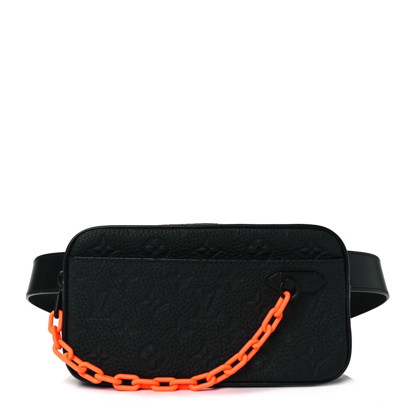 Taurillon Monogram Uniformes Solar Ray Soft Pochette Volga Belt Bag Black
