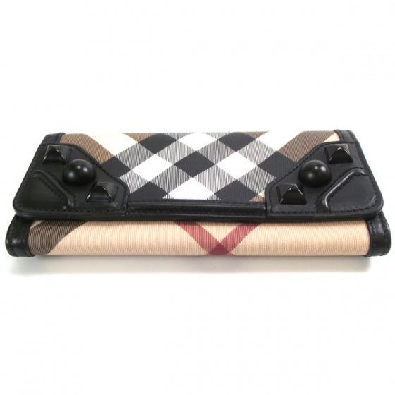 Nova Check Mega Stud Continental Wallet