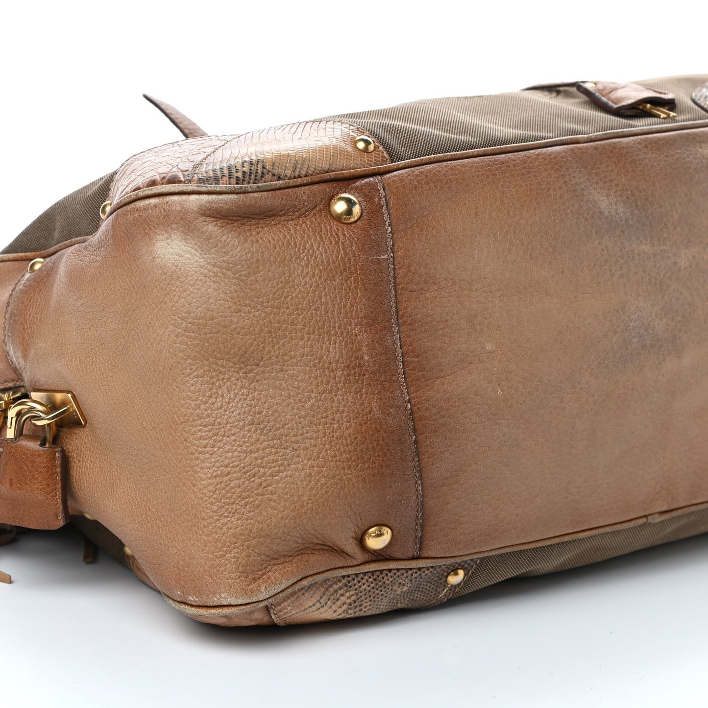 Jacquard Logo Cervo Fringe Bowler Naturale