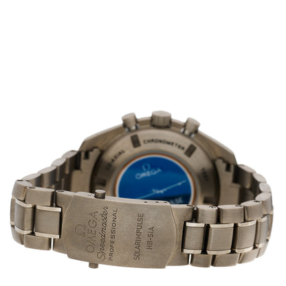 Omega Titanium 44mm Speedmaster HB-SIA Co-Axial Chronometer GMT Automatic Watch Black 321.90.44.52.01.001 3 of 4