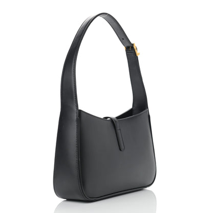 Saint Laurent Smooth Calfskin Le 5 A 7 Hobo Black 3 of 9