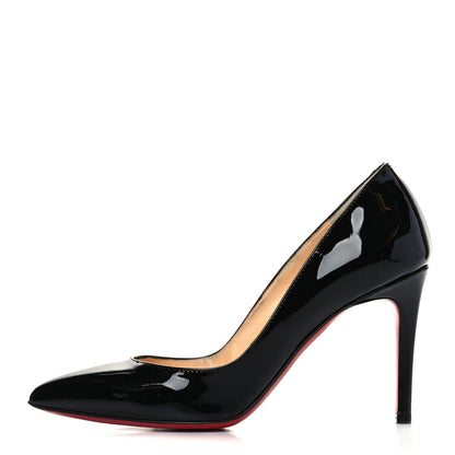 Christian Louboutin Patent Pigalle 85 Pumps 36 Black 1 of 13