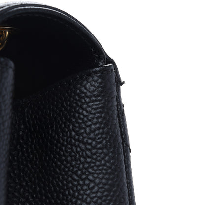 Chanel Caviar Quilted Medium CC Filigree Flap Black 10 of 10