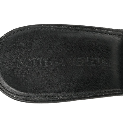 Bottega Veneta Nappa Maxi Intrecciato Lido Mule Sandals 37 Black 8 of 9
