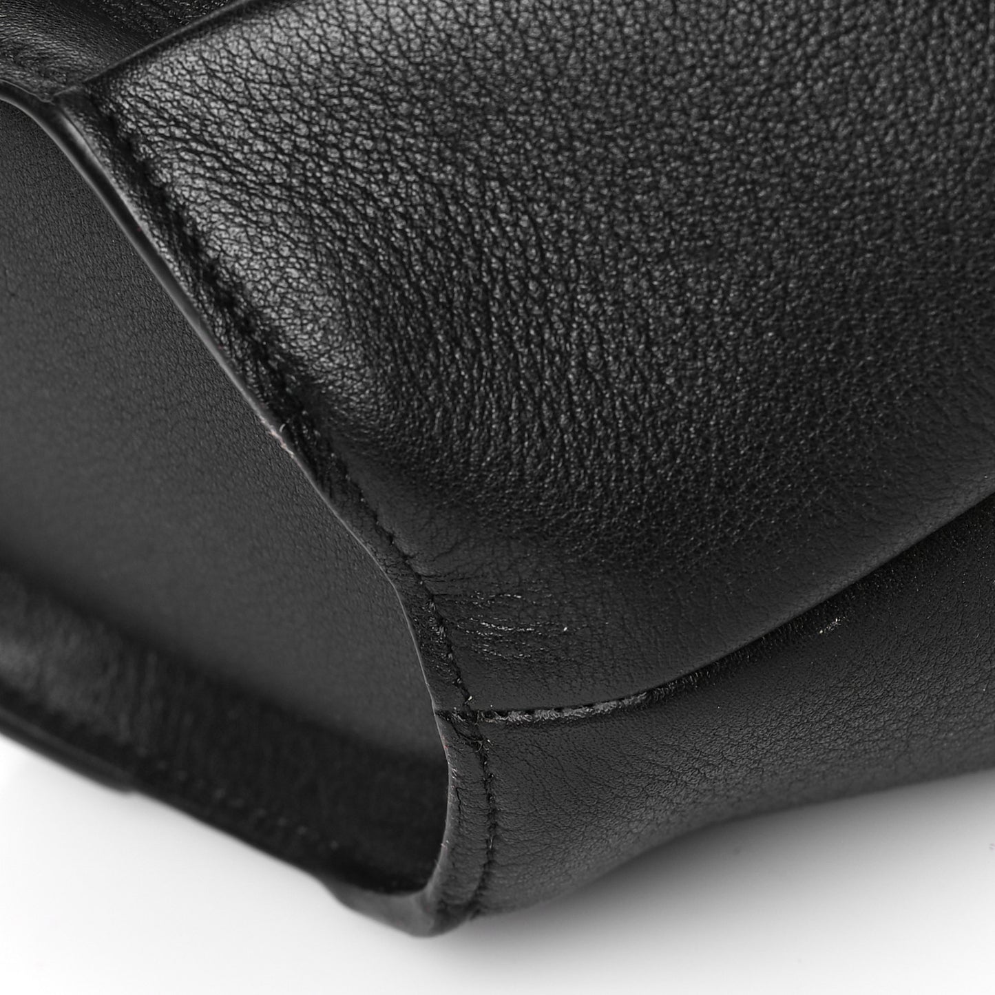Calfskin Panda Crossbody Black White