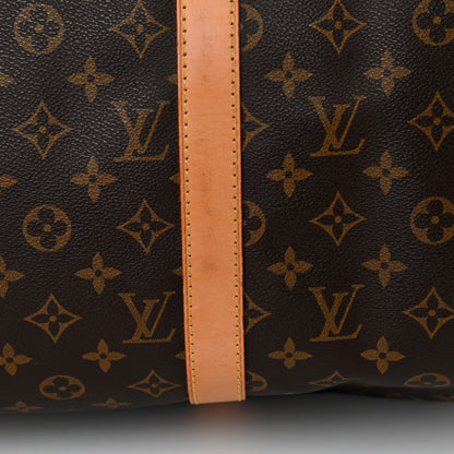 Louis Vuitton Monogram Keepall Bandouliere 50 12 of 18
