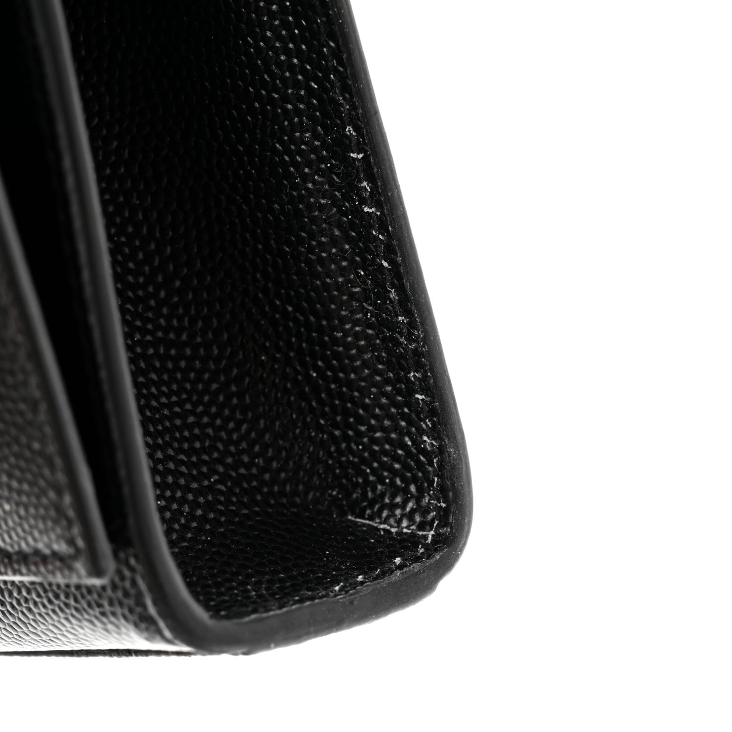Grain De Poudre Monogram Cassandre Clutch Black