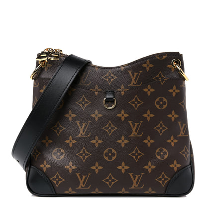 Louis Vuitton Monogram Odeon PM Black 1 of 11