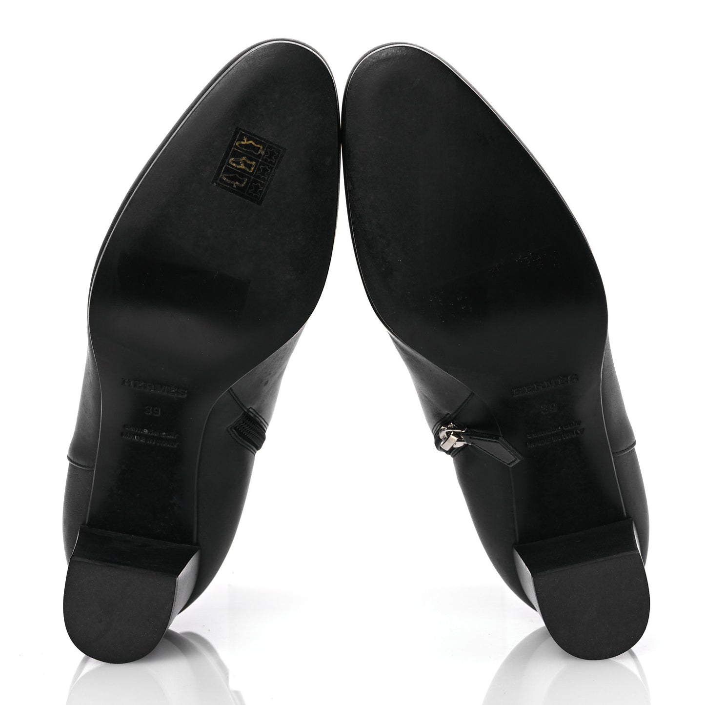 Calfskin Saint Germain Ankle Boots 39 Black