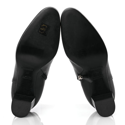 Hermes Calfskin Saint Germain Ankle Boots 39 Black 7 of 11