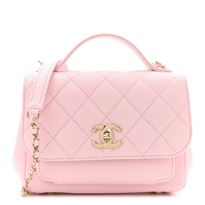 Chanel Caviar Quilted Small Business Affinity Flap Light Pink 1 of 10