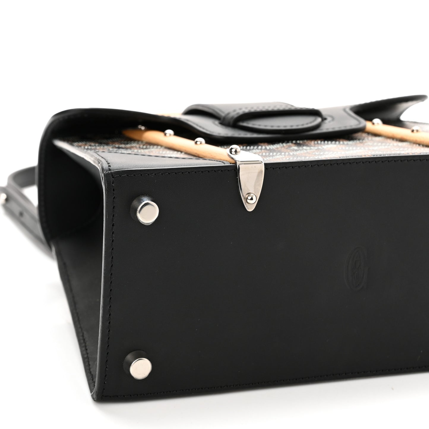 Goyardine Structure Mini Saigon Black