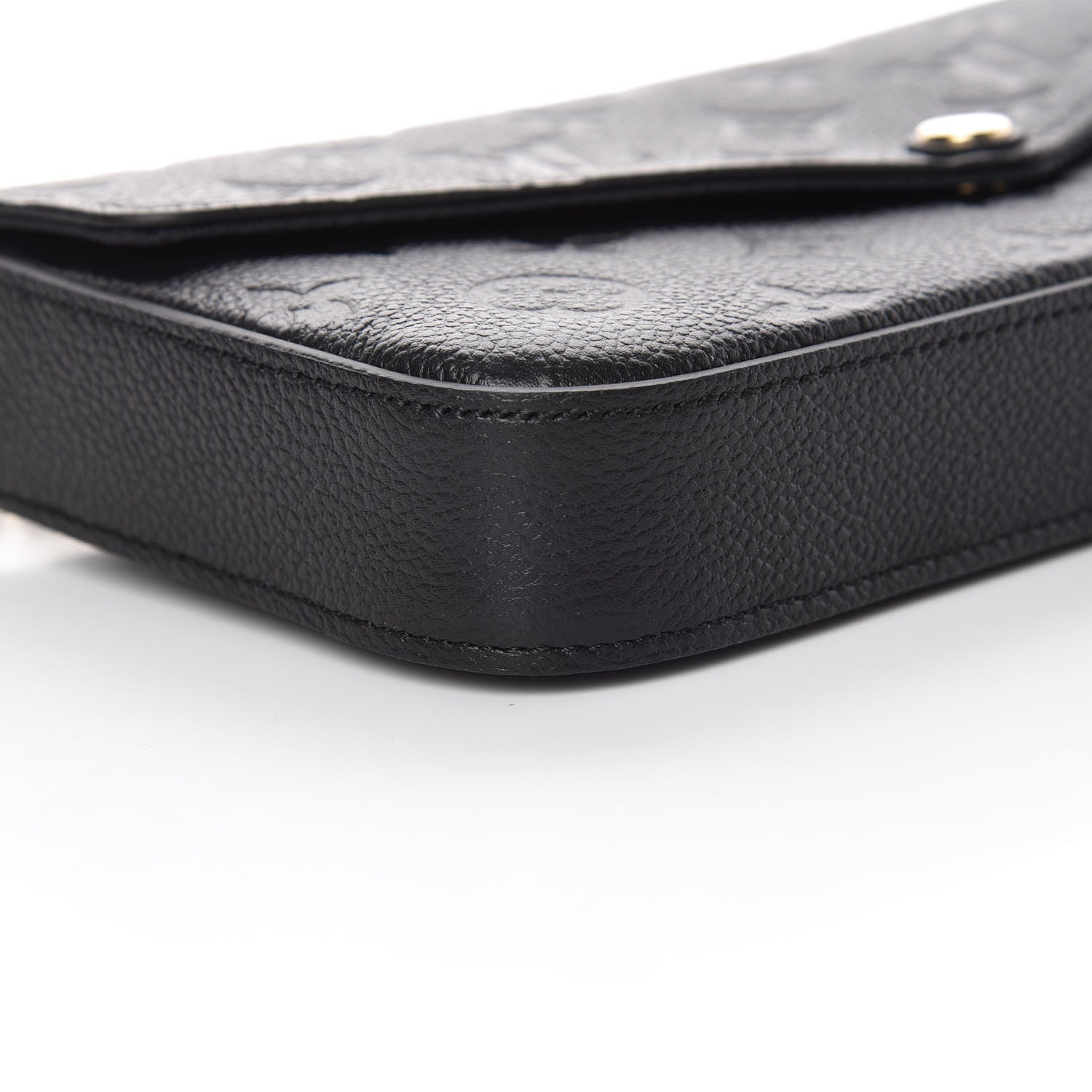 Louis Vuitton Empreinte Pochette Felicie Chain Wallet Black 6 of 12