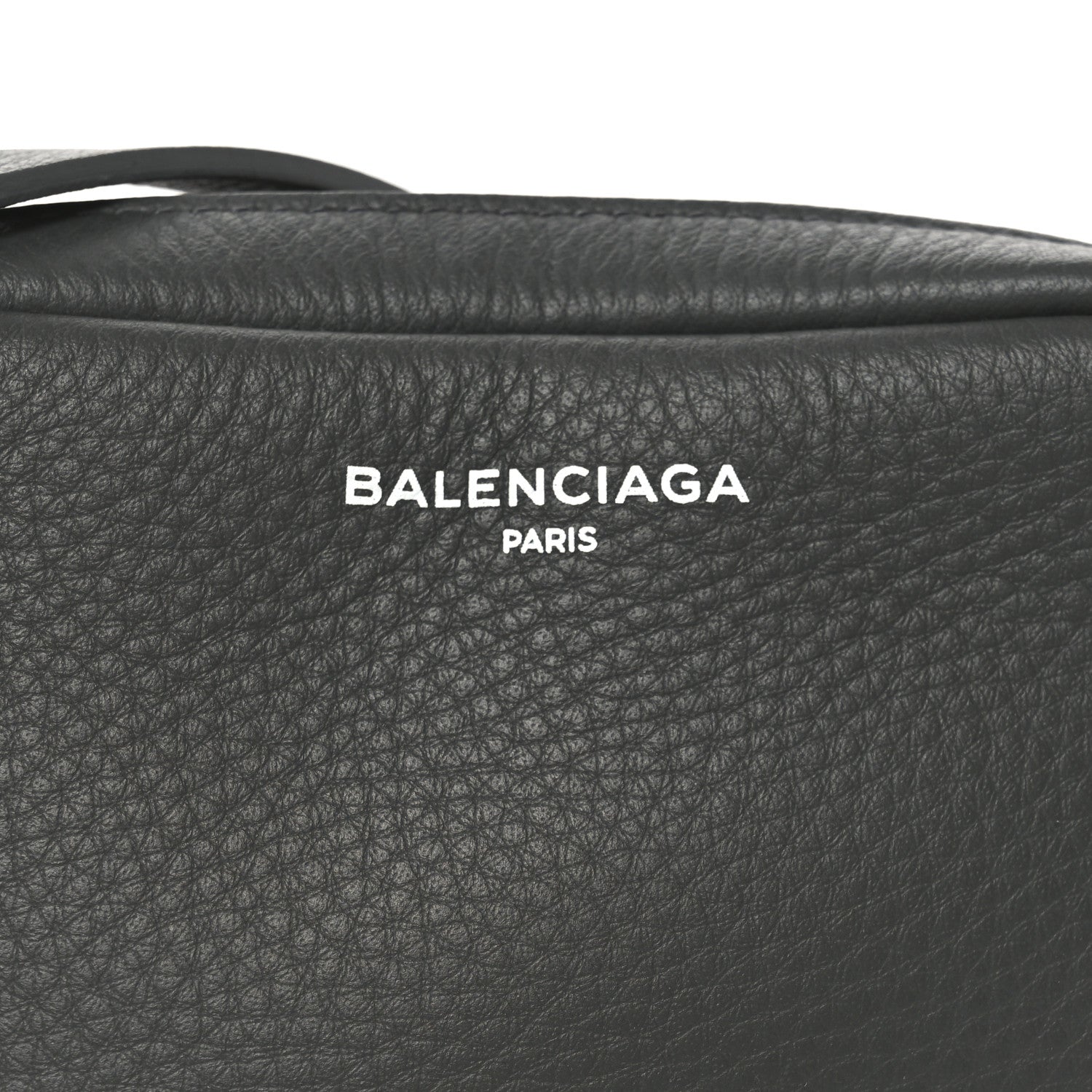 Balenciaga Calfskin Logo XS Everyday Camera Bag Gris Fossile 8 of 10