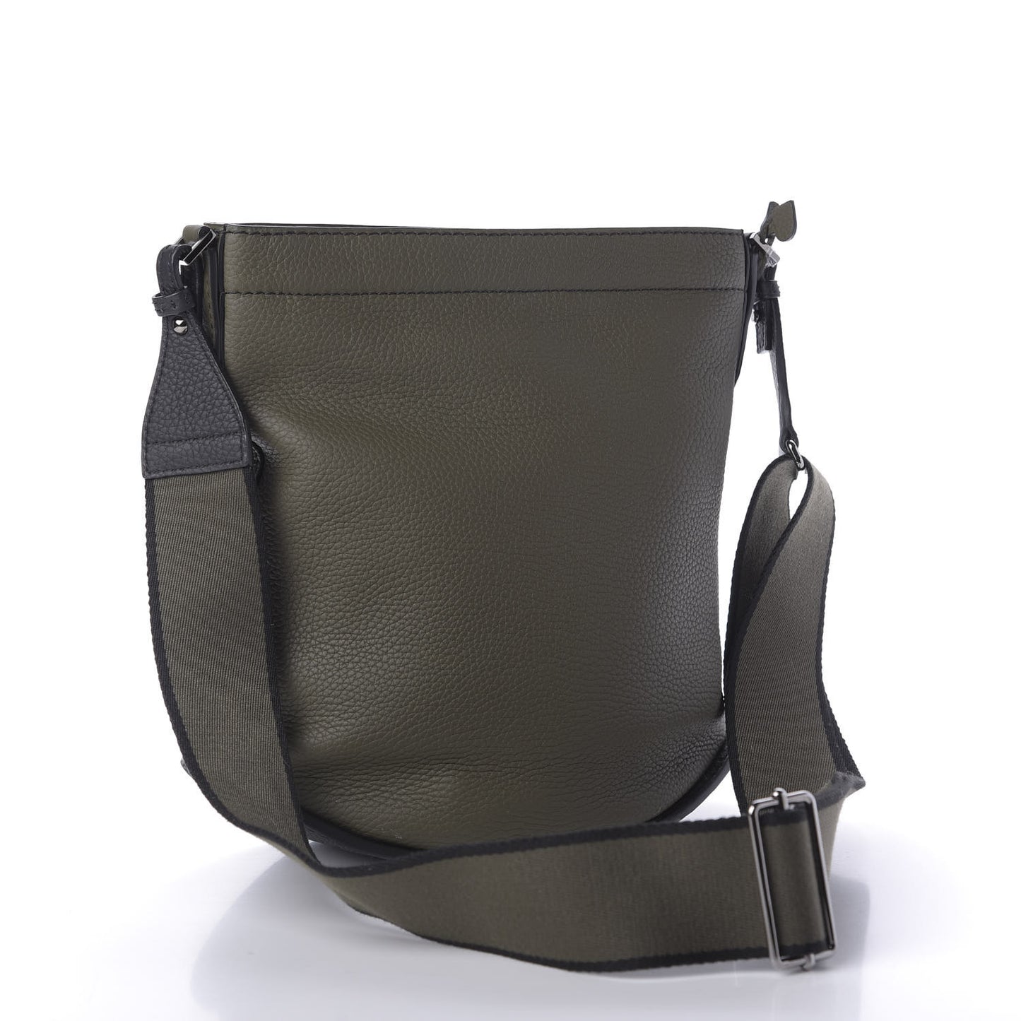 Taurillon Pin Daily Surpique Bucket Black Kaki