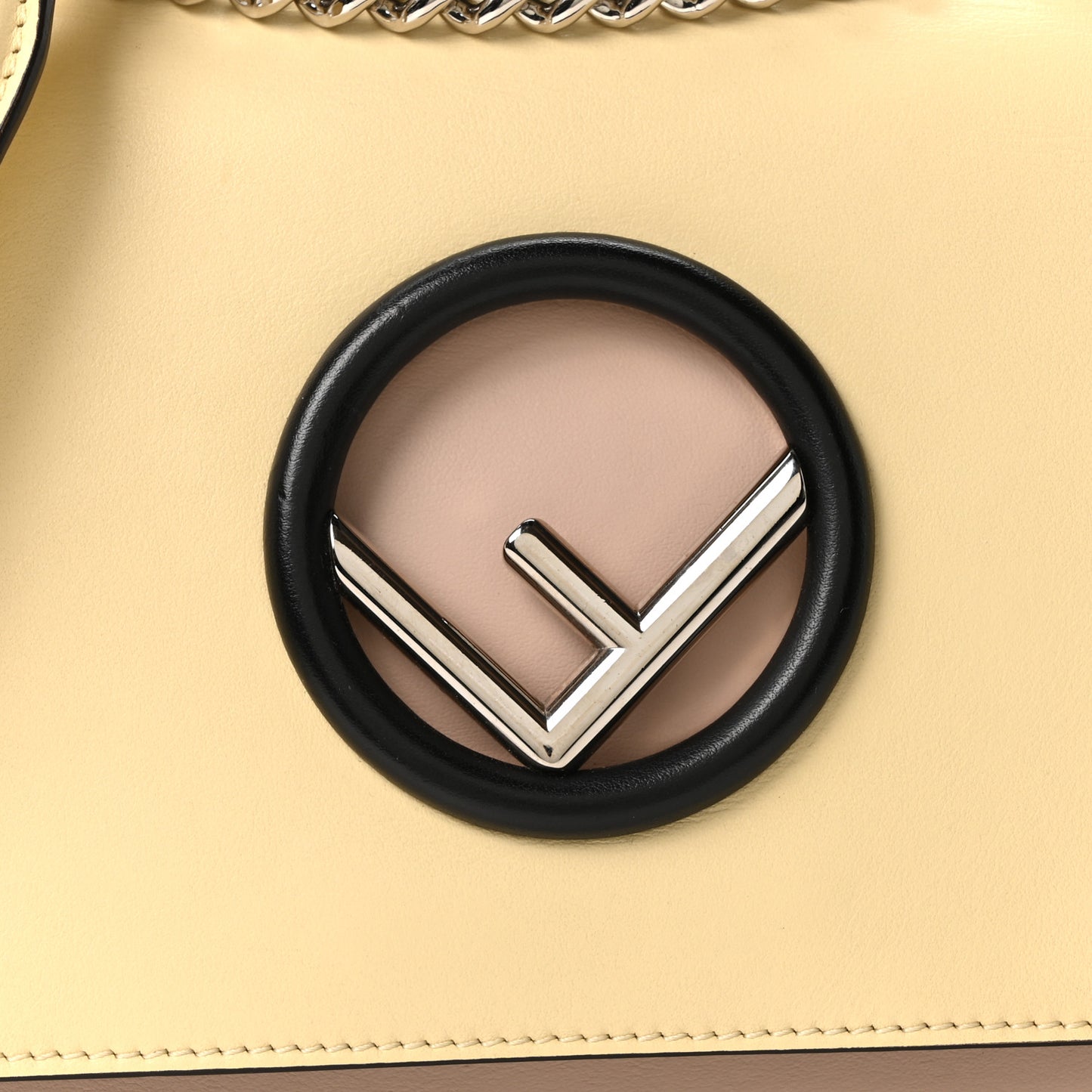 Vitello Century Opaco F is Fendi Small Kan I Shoulder Bag Amido Soap Ghiaccio