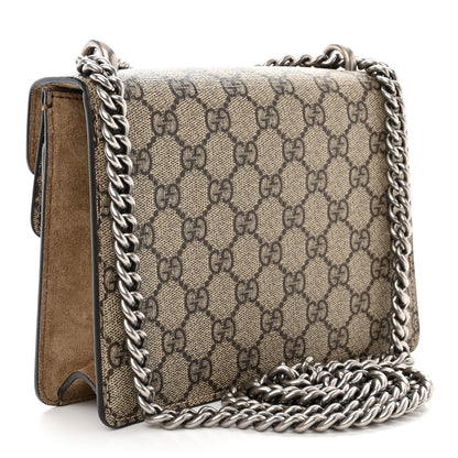 Gucci GG Supreme Monogram Mini Dionysus Shoulder Bag Taupe 3 of 10
