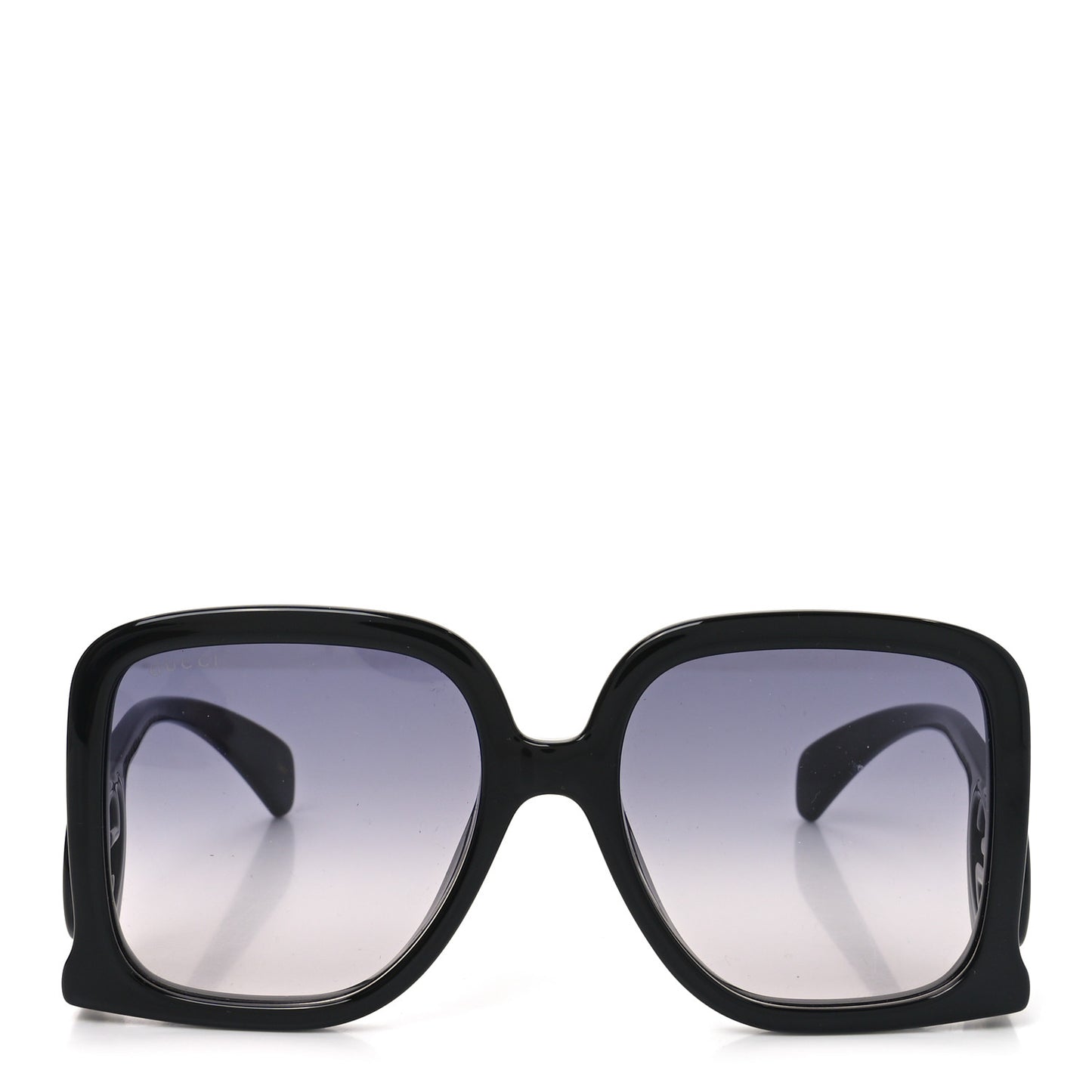 Acetate Rectangle Frame Sunglasses GG1326S Black
