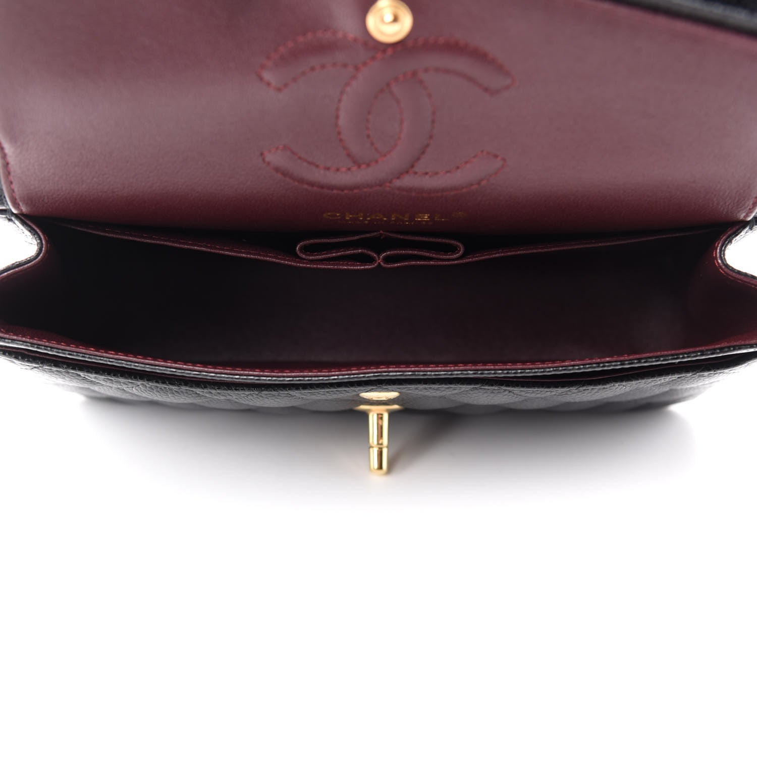 Chanel Caviar Quilted Small Double Flap Black 5 of 10
