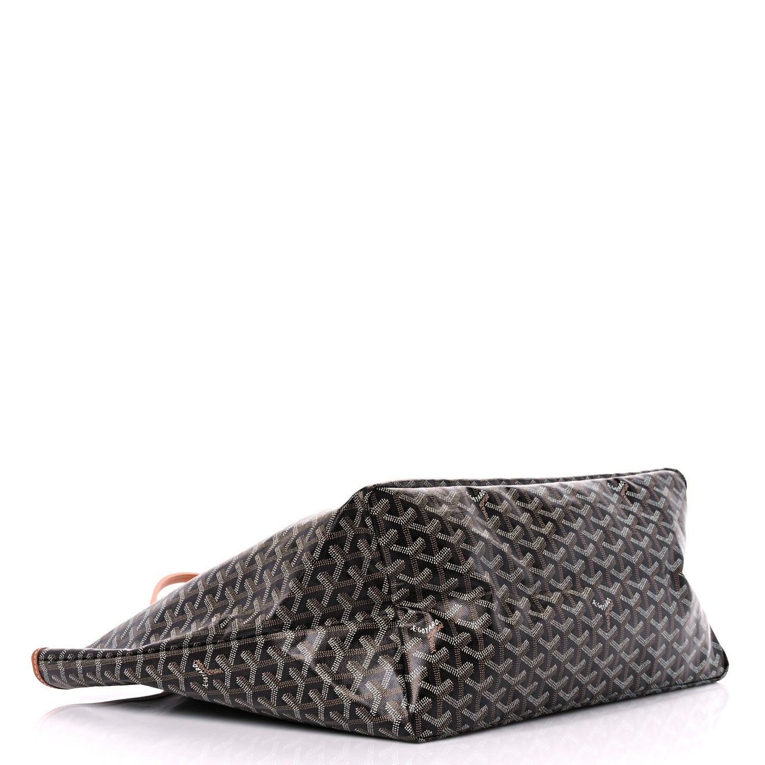 Goyard Goyardine Saint Louis GM Black Gold 3 of 7