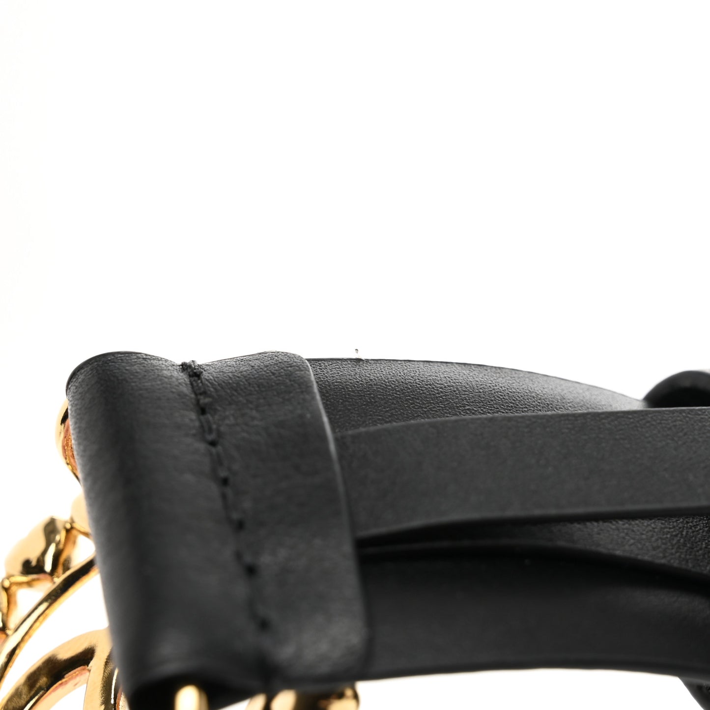 Calfskin CC Hearts Belt 85 34 Black