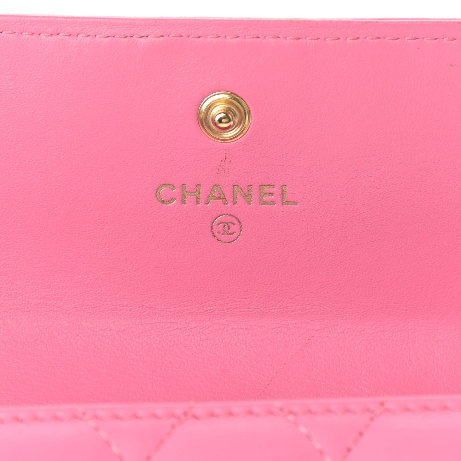 Chanel Lambskin Quilted Medium Boy Flap Wallet Pink 6 of 14