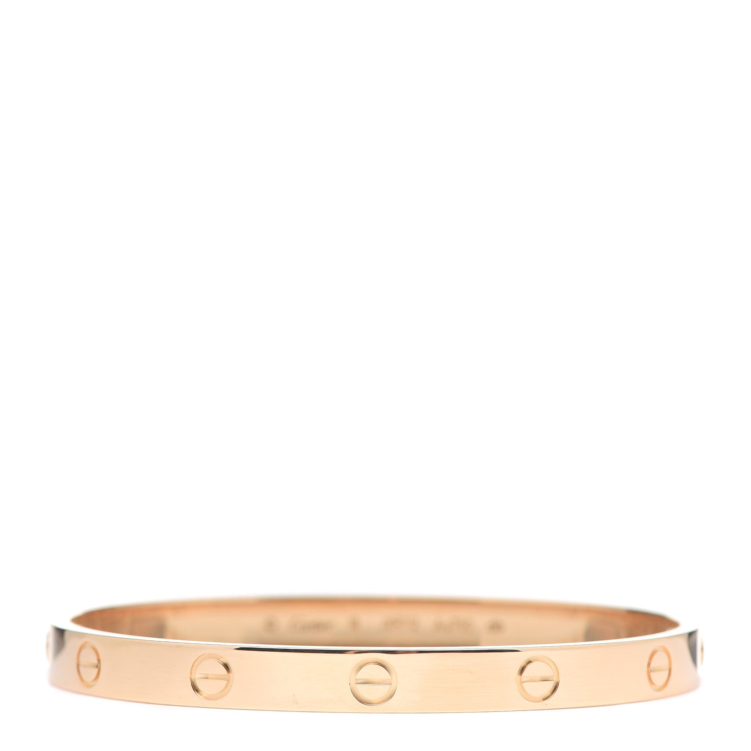 Cartier 18K Yellow Gold LOVE Bracelet 18 1 of 8