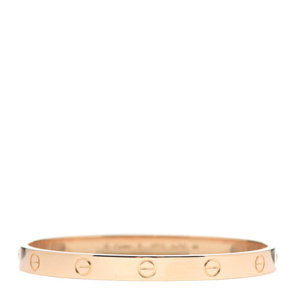 Cartier 18K Yellow Gold LOVE Bracelet 18 1 of 8