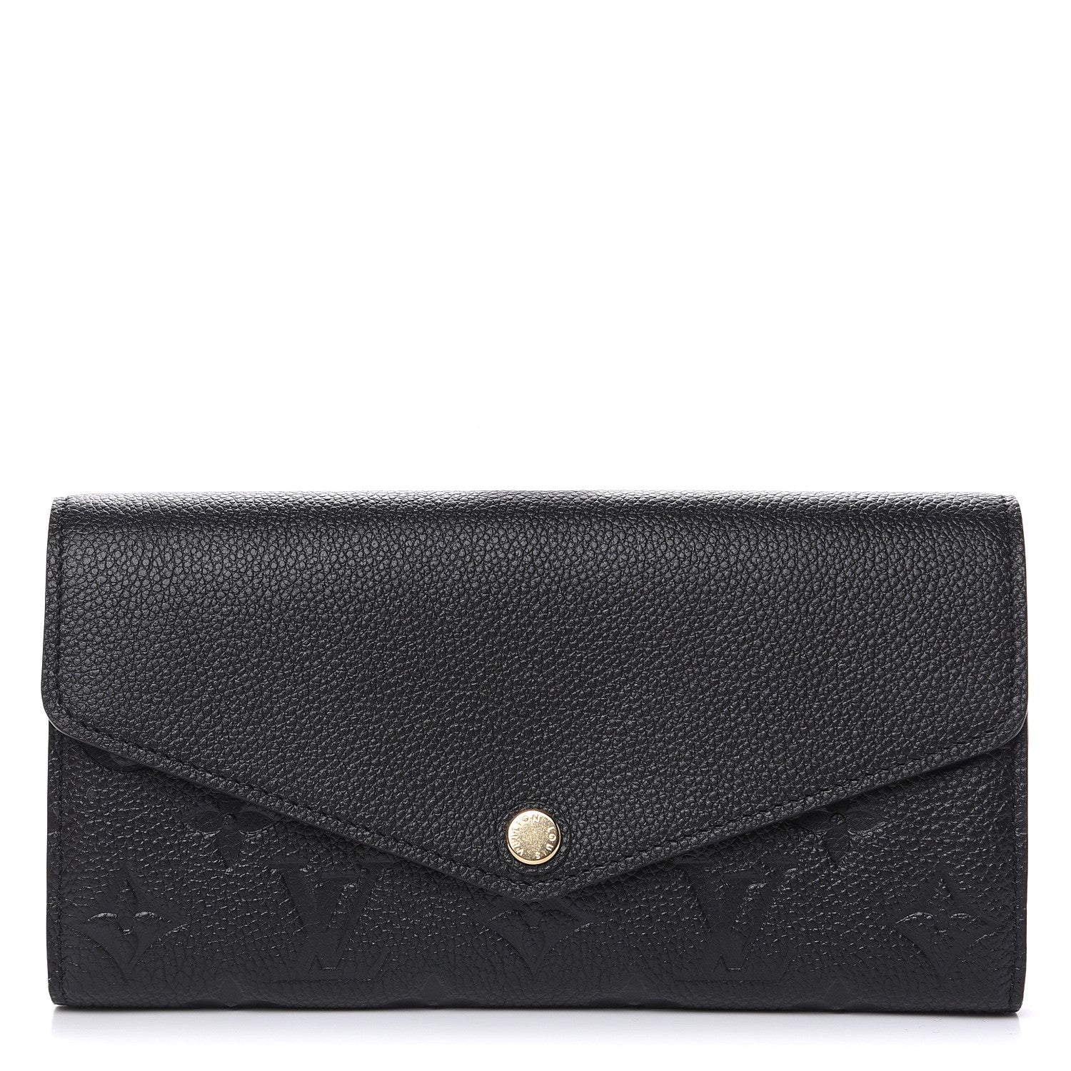 Louis Vuitton Empreinte Sarah Wallet NM Black 1 of 8