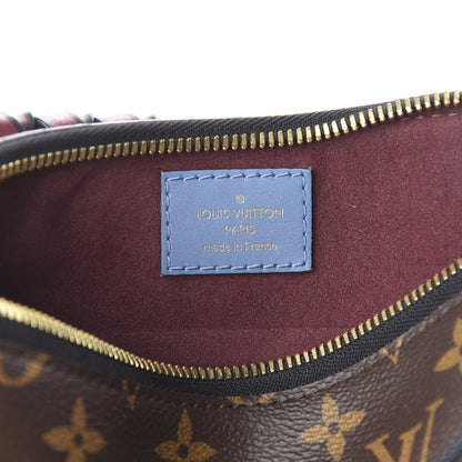 Louis Vuitton Monogram Beaubourg Hobo Mini Bordeaux Red Peach Safran Blue Jean Blue 5 of 8