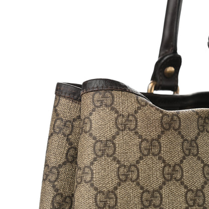 Gucci GG Plus Monogram Joy Vertical Tote Dark Brown 13 of 18