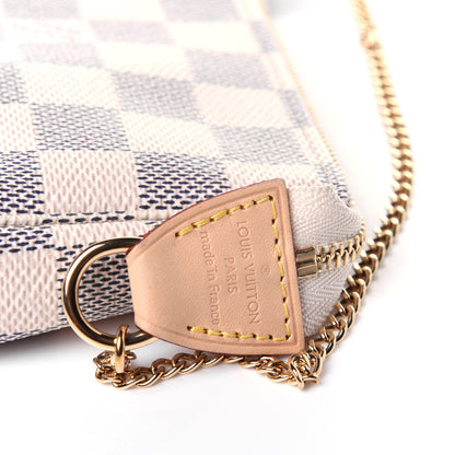 Louis Vuitton Damier Azur Mini Pochette Accessories 8 of 12