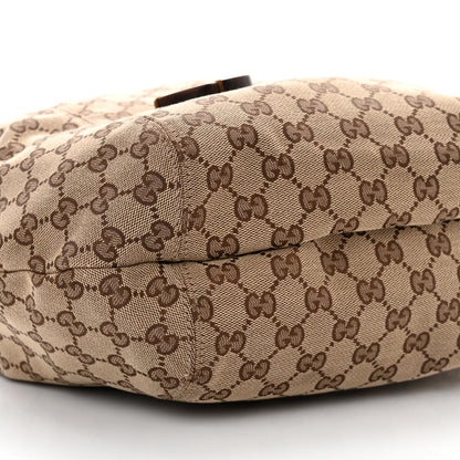 Gucci Monogram Medium Brick Lane Hobo Brown 9 of 12