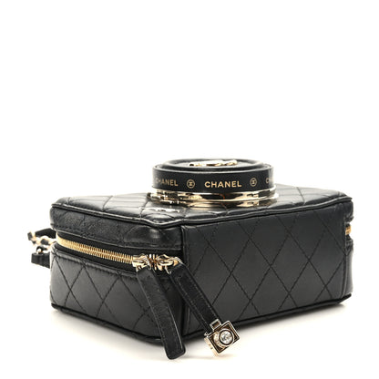 Chanel Lambskin Quilted Coco Click Bag Black 4 of 11