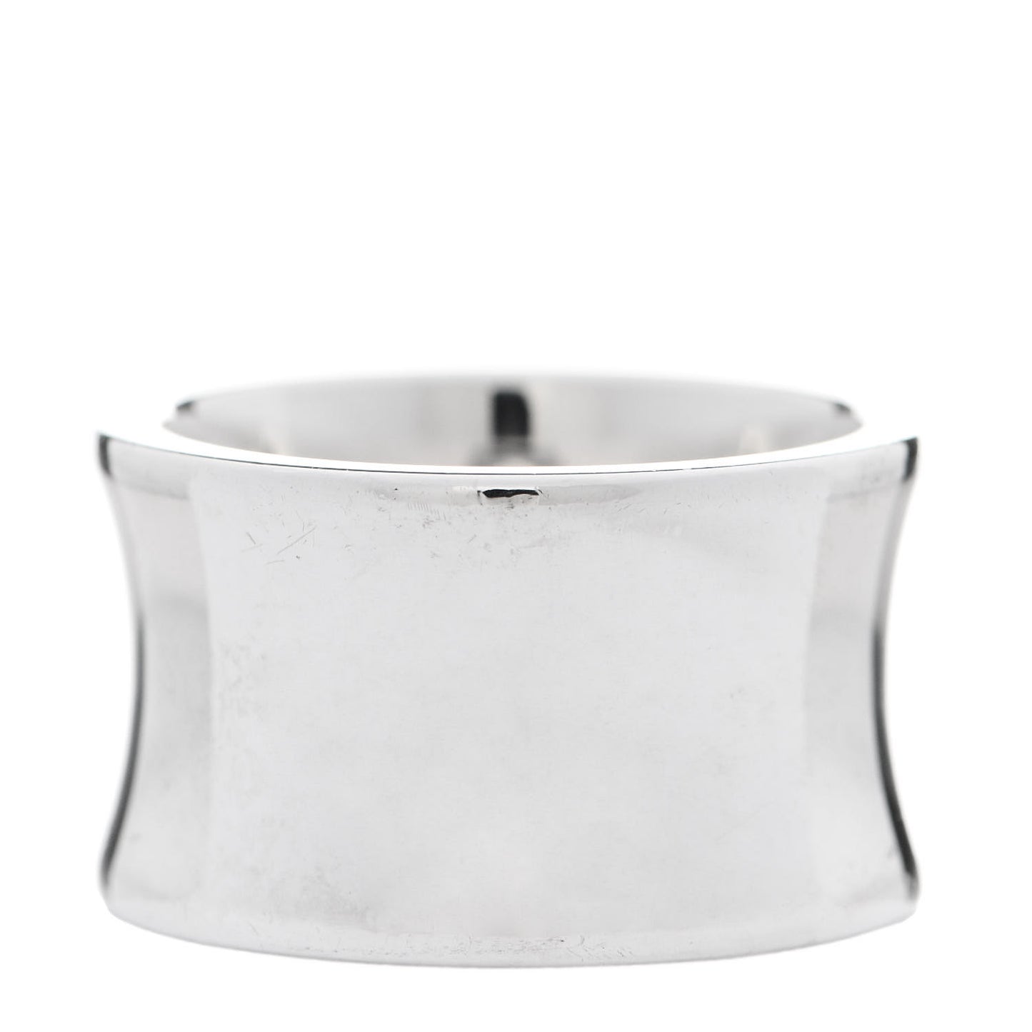 Sterling Silver Wide 1837 Ring 50 5.5