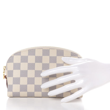 Louis Vuitton Damier Azur Cosmetic Pouch 2 of 6