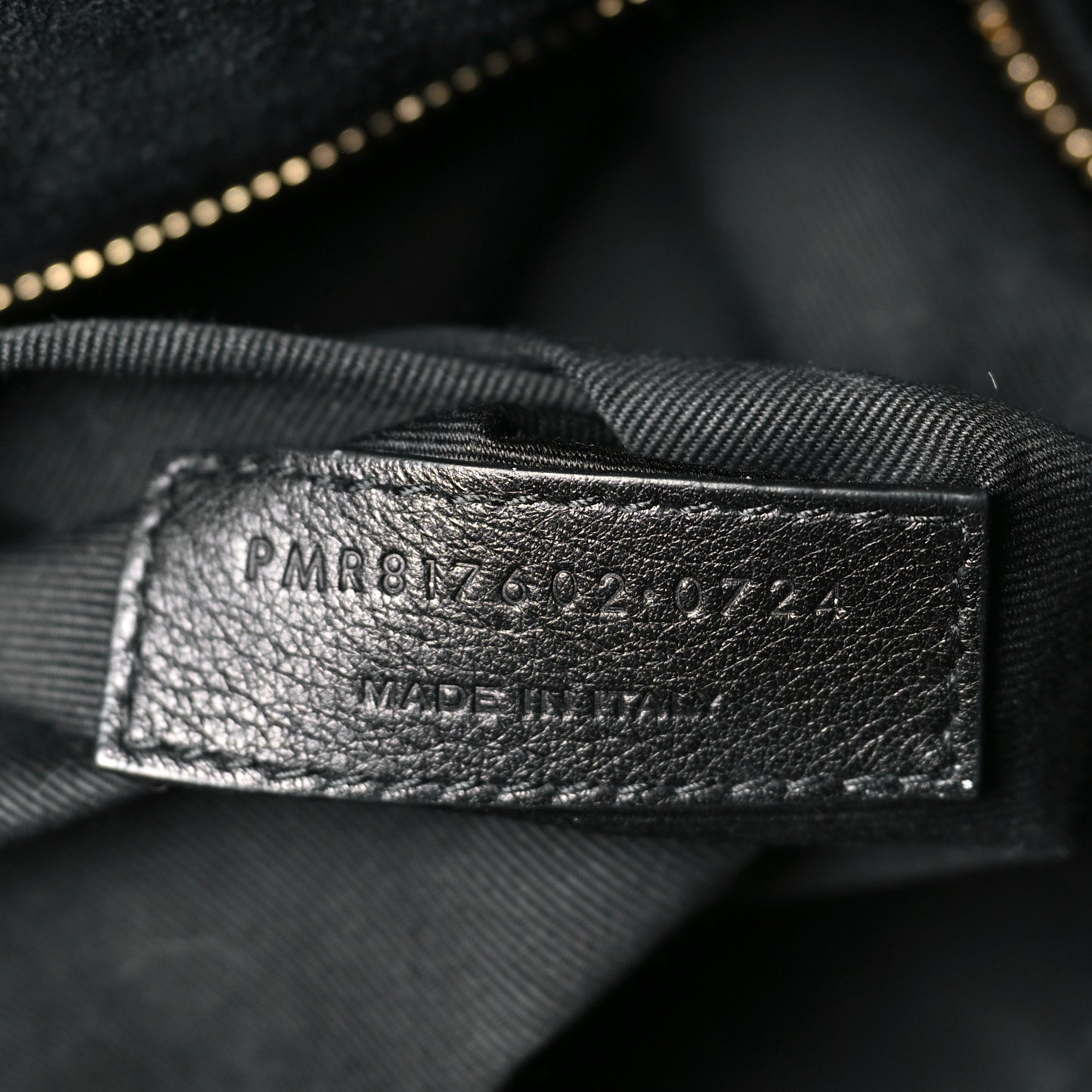 Calfskin Y Tote Black